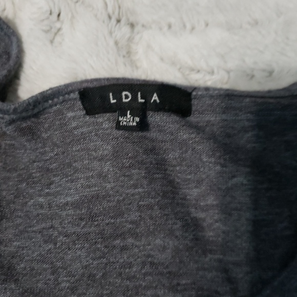 Grey bell sleeve dress fall dress NWT - Picture 3 of 3